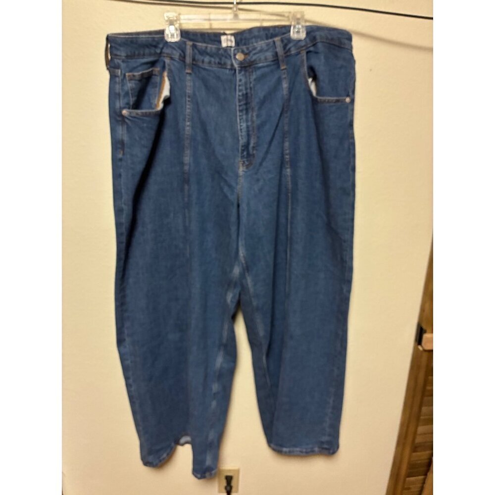 NWT The Drop Baggy Denim Blue Jeans Grunge Y2K Skater Men's Size 37